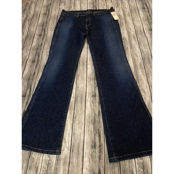 Earl Jean Malibu NWT Bootcut Jeans Sz 31 35 x 34 - Picture 1 of 12